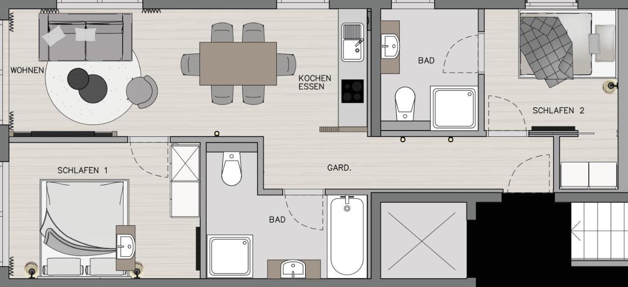 Apartment Streif Lxl Kirchdorf in Tirol Ngoại thất bức ảnh